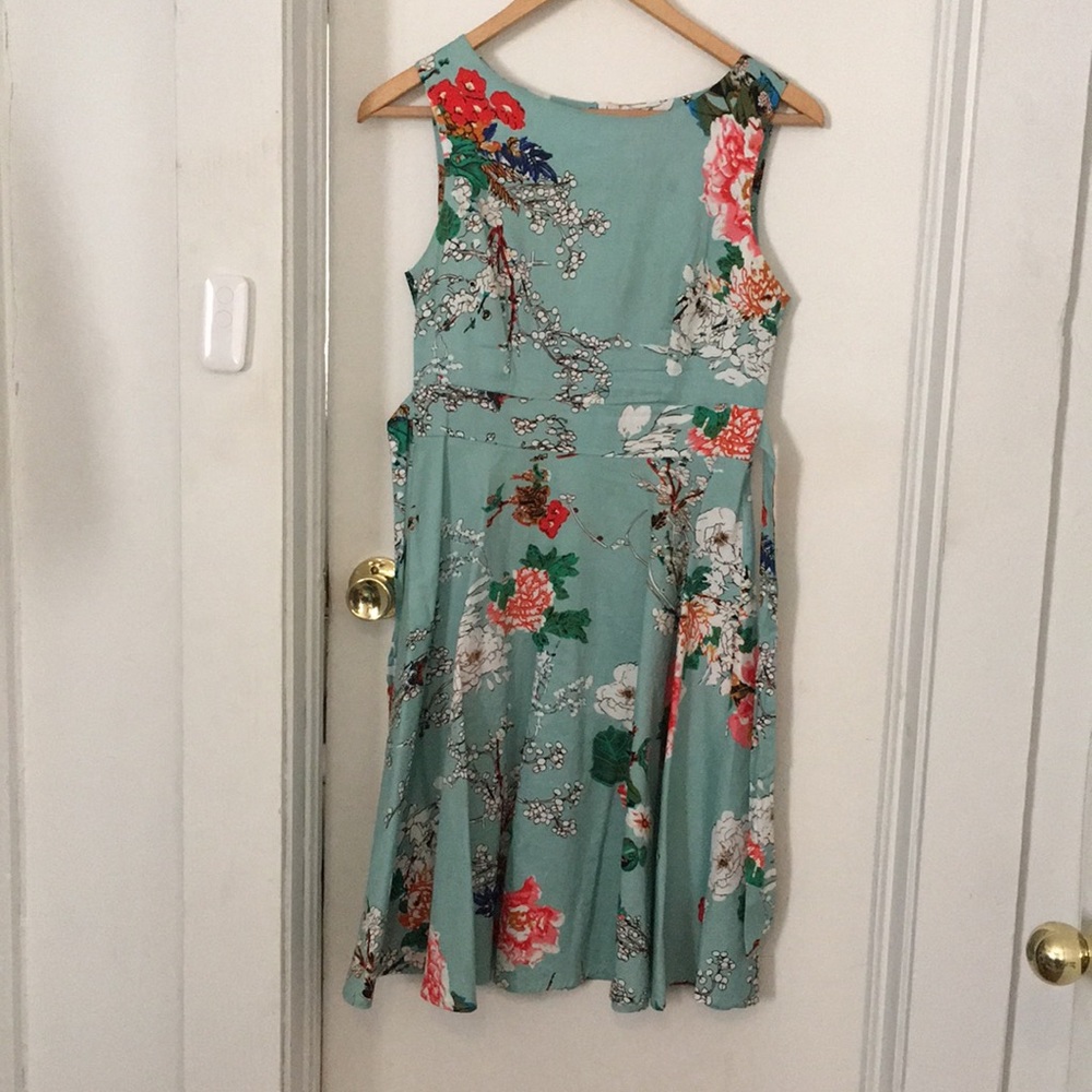 Robin egg blue dress